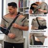 Deyeek Shoulder Surgery Shirts for Men Clothes After Rotator Cuff Surgery Tear Away Shirts Soft Adaptive Clothing view 4