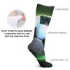 FZMVSLH Cool Soccer Ball Socks for Women Men Cotton Sock Breathable Boot Socks Warm Calf Socks for Hiking Work Crew Socks Thin Casual Long Socks 5 Pairs view 3