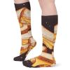FZMVSLH Cheese Sandwiches Socks for Women Men Cotton Sock Breathable Boot Socks Warm Calf Socks for Hiking Work Crew Socks Thin Casual Long Socks 5 Pairs view 4
