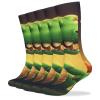 FZMVSLH Dragon with Open Mouth Socks for Women Men Cotton Sock Breathable Boot Socks Warm Calf Socks for Hiking Work Crew Socks Thin Casual Long Socks 5 Pairs view 1