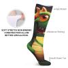 FZMVSLH Dragon with Open Mouth Socks for Women Men Cotton Sock Breathable Boot Socks Warm Calf Socks for Hiking Work Crew Socks Thin Casual Long Socks 5 Pairs view 3