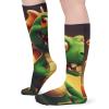 FZMVSLH Dragon with Open Mouth Socks for Women Men Cotton Sock Breathable Boot Socks Warm Calf Socks for Hiking Work Crew Socks Thin Casual Long Socks 5 Pairs view 4