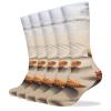 FZMVSLH Beach Landscape Socks for Women Men Cotton Sock Breathable Boot Socks Warm Calf Socks for Hiking Work Crew Socks Thin Casual Long Socks 5 Pairs view 1