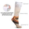 FZMVSLH Beach Landscape Socks for Women Men Cotton Sock Breathable Boot Socks Warm Calf Socks for Hiking Work Crew Socks Thin Casual Long Socks 5 Pairs view 3