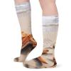 FZMVSLH Beach Landscape Socks for Women Men Cotton Sock Breathable Boot Socks Warm Calf Socks for Hiking Work Crew Socks Thin Casual Long Socks 5 Pairs view 4
