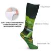 FZMVSLH Animal Frog Green Leaf Leaves Socks for Women Men Cotton Sock Breathable Boot Socks Warm Calf Socks for Hiking Work Crew Socks Thin Casual Long Socks 5 Pairs view 3