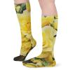 FZMVSLH Yellow Rose Socks for Women Men Cotton Sock Breathable Boot Socks Warm Calf Socks for Hiking Work Crew Socks Thin Casual Long Socks 5 Pairs view 4