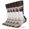 FZMVSLH Cute Goat Socks for Women Men Cotton Sock Breathable Boot Socks Warm Calf Socks for Hiking Work Crew Socks Thin Casual Long Socks 5 Pairs view 1