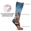 FZMVSLH Tower Bridge in London Socks for Women Men Cotton Sock Breathable Boot Socks Warm Calf Socks for Hiking Work Crew Socks Thin Casual Long Socks 5 Pairs view 3