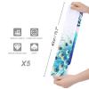 FZMVSLH Cartoon Blue Peacock Socks for Women Men Cotton Sock Breathable Boot Socks Warm Calf Socks for Hiking Work Crew Socks Thin Casual Long Socks 5 Pairs view 2