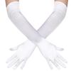 BABEYOND Long Opera Party Gloves 1920s with Mens Gatsby Gangster Accessories Set view 4