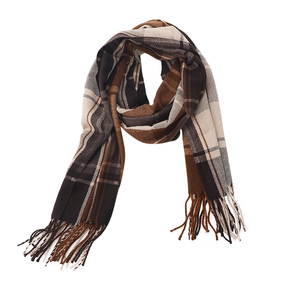 CTPCRTYK Winter Plush Pashmina Shawls Wraps Ladies Light Scarf Warm Scarves Long Shawl Wraps Scarves Tassel Scarf Women