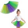 Zando 4-Layer Mardi Gras Tutu for Girls Toddler Kids Ages 2-8 Halloween view 1