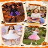 Zando 4-Layer Mardi Gras Tutu for Girls Toddler Kids Ages 2-8 Halloween view 3