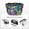 Exotic Tribe Tie Dye Style print Womens Fanny Pack Everyday Hip Pouch Waist Bag for Travel Outdoor Running Hunting for Adult view 4