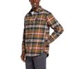 Orvis Mens Spread Collar Flannel Shirt (Multi, X-Large) view 3