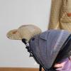 Windproof Infant Pram Mittens Warm Gloves Soft Fleece Hand Muff with Clear Phone Pocket for Cold Weather/558 view 3