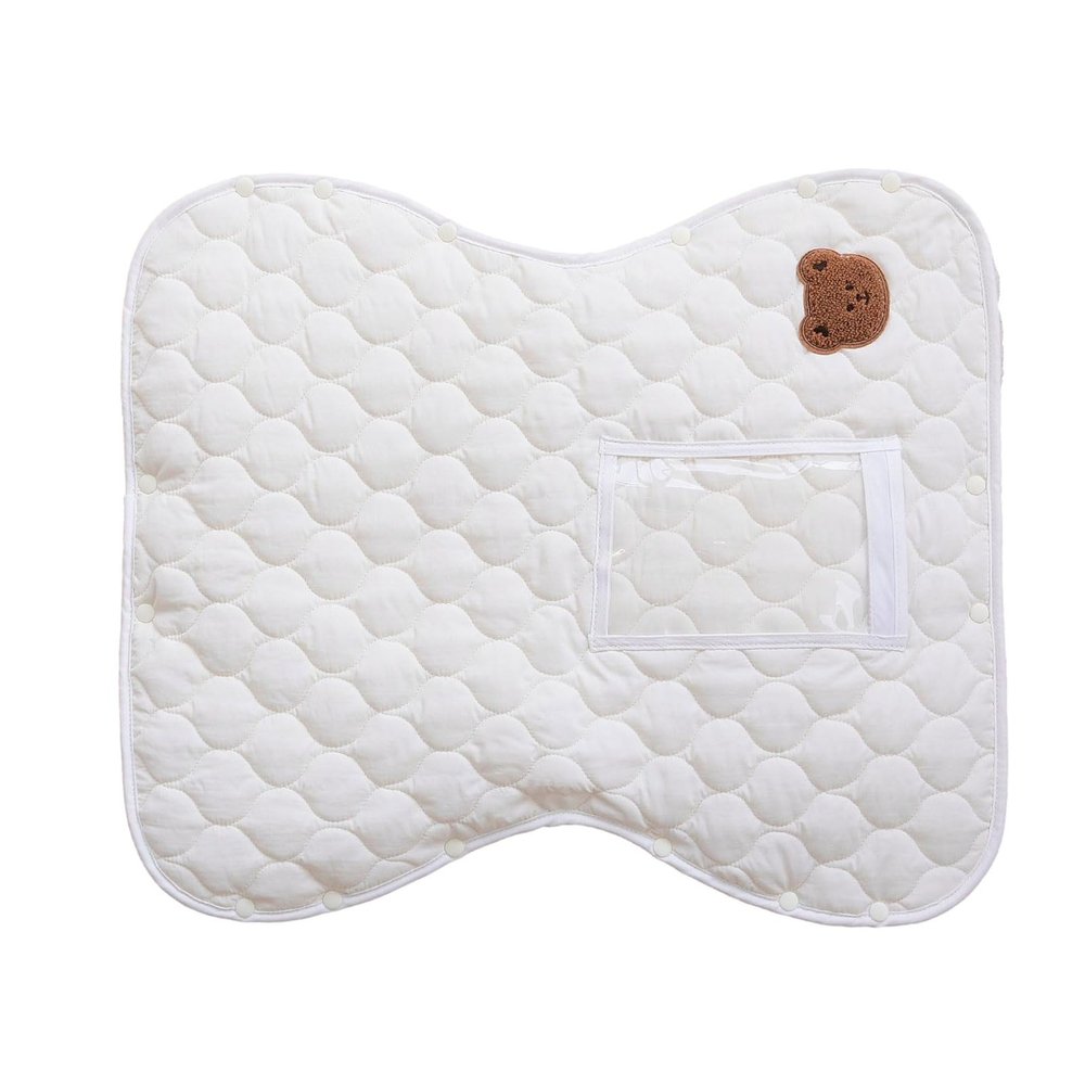 Windproof Infant Pram Mittens Warm Gloves Soft Fleece Hand Muff with Clear Phone Pocket for Cold Weather/556