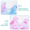Nymphperi 4 Packs Gymnastics Leotard for Girls Size 2t 3t 4t Sparkle Biketards with Shorts Kids Sleeveless Unitard One-Piece Dancewear view 4