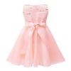 Raenseen Flower Girls Dress Wedding Party Princess Tutu Dress Bridesmaid Evening Maxi Tutu Gown Pearl Pink 10 Years view 2