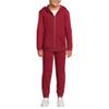 Lands' End Uniform Coed Kids Jogger Sweatpants Garnet Kids X-Large view 1
