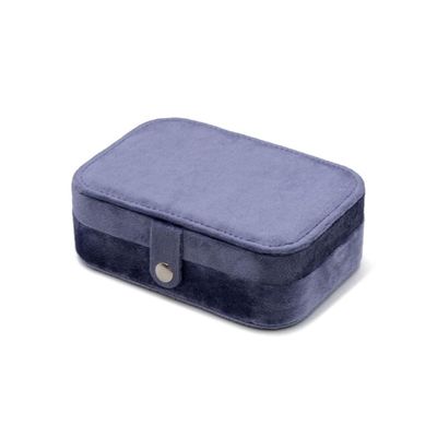 YWZDQ Women's Jewelry bo Creative Large-Capacity Velvet Retro Jewelry Box Jewelry Earrings Ring Storage Box Multi-Layer Jewelry Box Travel Box