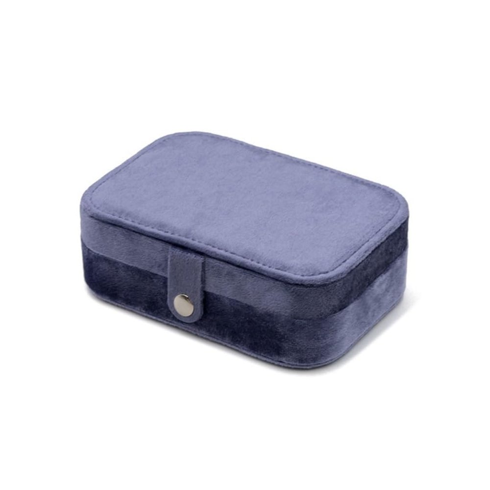 YWZDQ Women's Jewelry bo Creative Large-Capacity Velvet Retro Jewelry Box Jewelry Earrings Ring Storage Box Multi-Layer Jewelry Box Travel Box