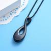AIWENXI Infinity Cremation Jewelry Urns Necklaces for Ashes for Men Women Stainless Steel Cremation Memorial Ashes Holder Pendant Keepsakes Jewelry view 4