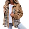 UINGBPXT S,m,l,x-l,xx-l Jackets Women's Loose Denim Shacket Jacket Casual Long Sleeve Denim Outerwear Tops view 1