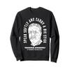 Teddy Roosevelt Portrait Bick Stick Foreign Policy Vintage Sweatshirt view 1