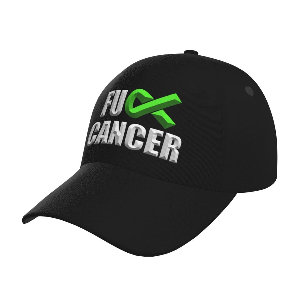 Fuck Lymphoma Cancer Lime Baseball Hats for Men and Women - Classic Adjustable Hats