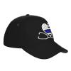 Nurses Police Wife Baseball Hats for Men and Women - Classic Adjustable Hats Black view 3