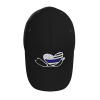 Nurses Police Wife Baseball Hats for Men and Women - Classic Adjustable Hats Black view 4