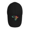 Ankh African Colored Africa Baseball Hats for Men and Women - Classic Adjustable Hats Black view 4
