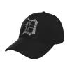 Detroit Baseball Hats for Men and Women - Classic Adjustable Hats Black view 1