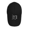Detroit Baseball Hats for Men and Women - Classic Adjustable Hats Black view 4