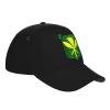 Hawaiian Islands Tribal Kanaka Maoli Baseball Hats for Men and Women - Classic Adjustable Hats Black view 3