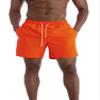 AITLGINVEN Men's Swim Trunks Swimwear Sports Shorts with Pockets (US, Alpha, Large, Regular, Regular, Orange) view 1