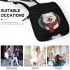 Christmas Samoyed Dog Sling Backpack Crossbody Waist Pack Chest Bag Fanny Pack Chest Daypack for Travel Sports Hiking view 4