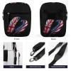 American And British Flags Sling Backpack Crossbody Waist Pack Chest Bag Fanny Pack Chest Daypack for Travel Sports Hiking view 3
