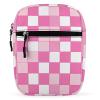 Checkered Plaid Pattern Sling Backpack Crossbody Waist Pack Chest Bag Fanny Pack Chest Daypack for Travel Sports Hiking