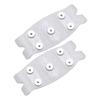 VALICLUD 8pcs - Ice Grippers for Shoes Snow Traction Cleats Spikes for Hiking and Climbing Lightweight and Easy to Use Fits for Winter Safety view 1