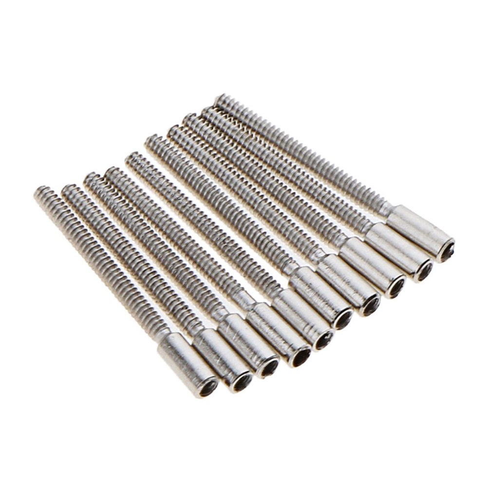 VPYPDVDSMC 100Pcs 0.7mm Watch Winding Stem Extender Crown Stems Rod Bar Watch Broken/Extending Crown Stem Repair Tool Accessory Watchmaker Repair Tool kit