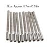 VPYPDVDSMC 100Pcs 0.7mm Watch Winding Stem Extender Crown Stems Rod Bar Watch Broken/Extending Crown Stem Repair Tool Accessory Watchmaker Repair Tool kit view 2