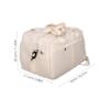 BRIGHTFUFU Large Capacity Wet Dry Compartment Expandable Gym Tote for Women Stylish Overnight Sports Bag for Fitness and Travel view 2