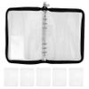 Holibanna Travel Jewelry Organizer Case with Clear Zippered Pouch Slot Transparent Storage Book for Earrings Necklaces Bracelets Stylish and Ample Jewelry Holder with Protective Design view 1