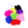 WATIIFUFU 9 Pack 40g Real Turkey Boas Luster Trim for Craft Fashionable Party Accessories view 1