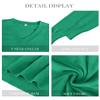 Kelly Green Sweaters for Women Long Sleeve Tops Dressy Casual Spring Sweaters for Women 2026 Trendy V Neck Sweater Lightweight Thin Pullover Loose Fit Ladies Tops and Blouses Western Clothing XL view 4