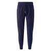 Casual Cargo Pants for Men Drawstring Multi Pocket Bound Feet Tapered Trousers Trendy Baggy Gym Spring Fall Overalls view 3