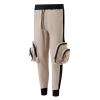 Casual Cargo Pants for Men Drawstring Multi Pocket Bound Feet Tapered Trousers Trendy Baggy Gym Spring Fall Overalls view 4